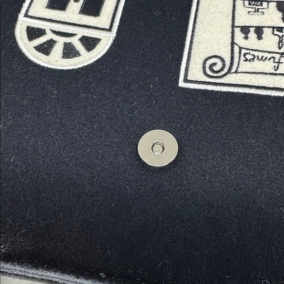 Lulu Guinness Monochrome Boutique Wool Handbag - Picture 7 of 10